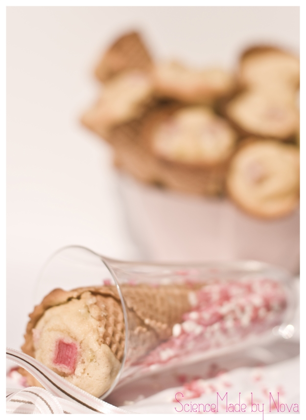 Rhubarb Cones by ScienceMade